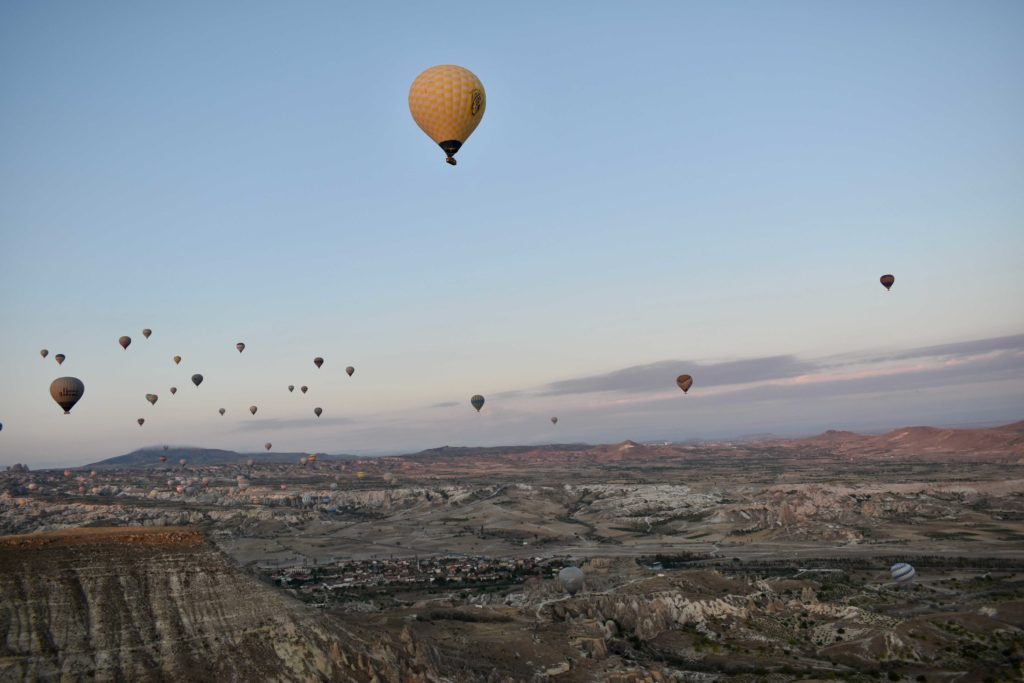 Balloons over Cappadocia Turkey